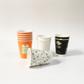 Biodégradable12 oz tasse à double mur en papier kraft en papier